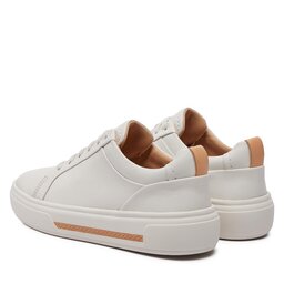 

Снікерcи Clarks Hollyhock Walk 26176308 Off White lea, Білий
