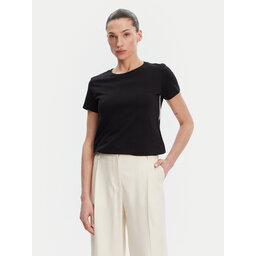 Fracomina Fracomina Majica FS25ST3002J400G5 Črna Regular Fit