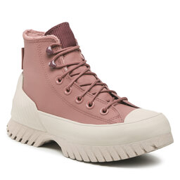Converse Plátenky Converse Ctas Lugged 2.0 Cc Hi A01329C Saddle/Dark Wine/Papyrus