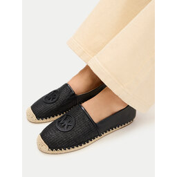 MICHAEL Michael Kors Espadrilles MICHAEL Michael Kors Kenzie Espadrille 40S6KZFP2D Schwarz