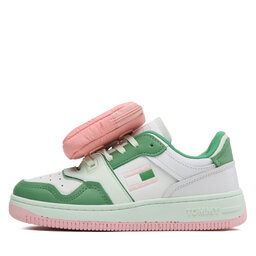 

Снікерcи Tommy Jeans Retro Baskt Lv Susta EN0EN02128 Minty LXW, Зелений