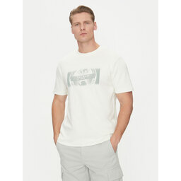 Napapijri Napapijri T-Shirt S-Vanni NP0A4IEA Λευκό Regular Fit