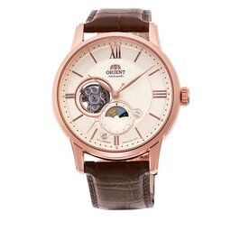 Orient Zegarek Orient RA-AS0009S10B Brown/Gold