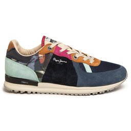 

Снікерcи Pepe Jeans Tinker Pro Summerland Prin PMS30618 Ocean 588, Cиній