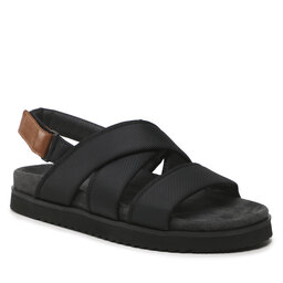 Tommy Hilfiger Sandalen Tommy Hilfiger Mix Strappy Sandal FM0FM04611 Black BDS