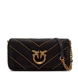 Pinko Handtasche Pinko Love Click Baguette Mini AI 23-24 PLTT 100068 A17G Black Z99Q