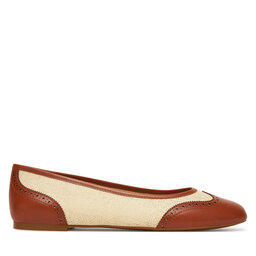 LAUREN RALPH LAUREN Baleríny LAUREN RALPH LAUREN Jayna 802961799001 Béžová