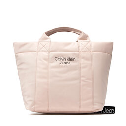 Calvin Klein Jeans Τσάντα Calvin Klein Jeans Quilted Tote Bag IU0IU00310 Pale Rose TRN
