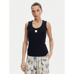 Fracomina Fracomina Marškinėliai FP25ST2001J40101 Tamsiai mėlyna Slim Fit
