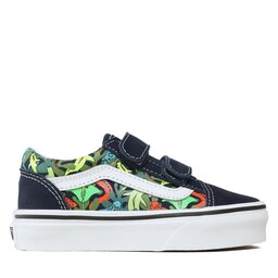 

Кросівки Vans Old Skool V VN0A4BUVZNI1 Glow Sharks Bress Blues/M, Cиній