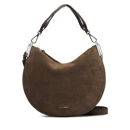 Coccinelle Handtasche Coccinelle QKG Coccinellesunup Suede E1 QKG 13 02 01 Khakifarben