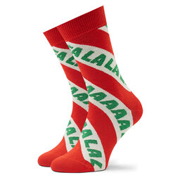 Happy Socks Ponožky Vysoké Unisex Happy Socks FAL01-4300 Červená