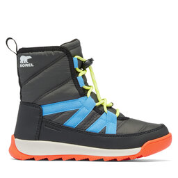 Sorel Μπότες Χιονιού Sorel Youth Whitney II Plus Lace Wp 2088591093 Μαύρο