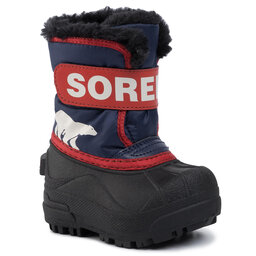 Sorel Bottes de neige Sorel Toddler Snow Commander NV1960 Nocturnal/Sail Red 591