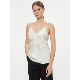 TWINSET TWINSET Felső 232TT2061 Ekru Slim Fit