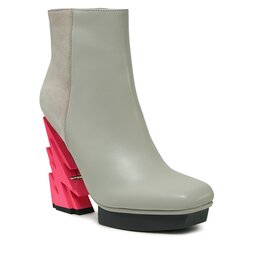 United Nude Botki United Nude Glam Square 1075079816 Pumice