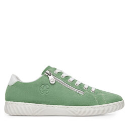 Rieker Sneakersy Rieker N0900-52 Zielony
