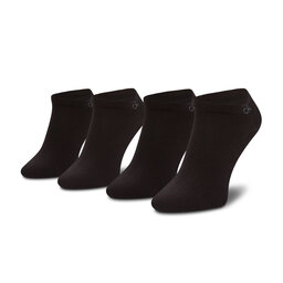Calvin Klein Set di 2 paia di calzini corti da uomo Calvin Klein 701218707 Black 001