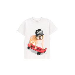 Coccodrillo Coccodrillo Camiseta WC5143207VBC Blanco Regular Fit