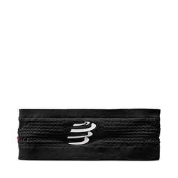 Compressport Textilná čelenka Compressport Headband On/Off CU00009B Black