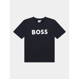 BOSS Boss Majica J25P24 M Mornarsko modra Regular Fit