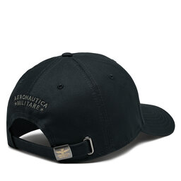 

Бейсболка Aeronautica Militare 232HA1100CT2848 Jet Black 34300, Чорний