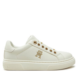 Tommy Hilfiger Laisvalaikio batai Tommy Hilfiger Low Cut Sneaker T3A9-33744-1355 M Balta