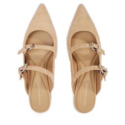 

Шльопанці Tommy Hilfiger Th Pointe Suede Mule FW0FW07697 Classic Khaki RBL, Хакі