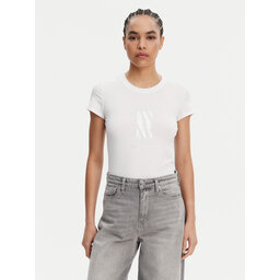 Armani Exchange Armani Exchange Camiseta XW000511 AF11929 U0002 Blanco Slim Fit