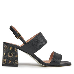 Pollini Sandały Pollini SA16106C1ITDP000 Czarny