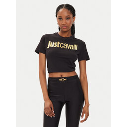 Just Cavalli Just Cavalli Camiseta 76PAHG11 Negro Slim Fit