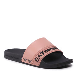 EA7 Emporio Armani Chanclas EA7 Emporio Armani XCP011 XK277 S658 Black/Cafe Cream/Sea World