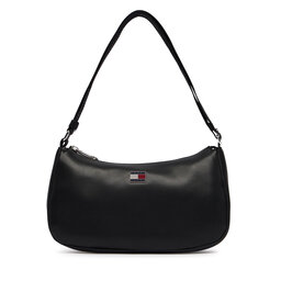 Tommy Jeans Handtasche Tommy Jeans Tjw Daily Elevated Shoulder Bag AW0AW19041 Schwarz