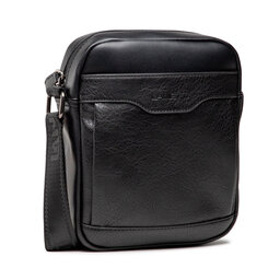 

Плоска сумка Lanetti BMR-U-041-10-07 Black, Чорний