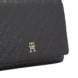 

Сумка Tommy Hilfiger Th Refined Med Crossover Mono AW0AW16108 Black BDS, Чорний