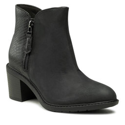Clarks Stövletter Clarks Scene Zip 261620104 Black Combi