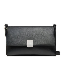 Calvin Klein Borsetta Calvin Klein Ck Plaque Medium Shoulder Bag K60K612783 Nero