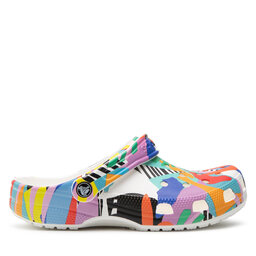 

Шльопанці Crocs Classic Retro Resort Clog 207849 White/Multi, Кольоровий