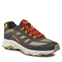 Merrell Trekkingschuhe Merrell Moab Speed Gtx GORE-TEX J067457 Black/Multi