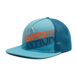 La Sportiva Καπέλο Jockey La Sportiva Trucker Stripe Evo Y41624623 Topaz Space Blue