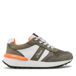 

Снікерcи s.Oliver 5-43102-28 Khaki Comb 730, Зелений