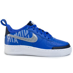 Взуття Nike Air Force 1 LV8 2 (GS) BQ5484 400 Racer Blue/Obsidian/White, Голубий