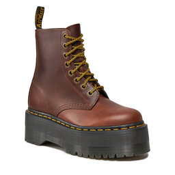 Dr. Martens Bocanci Dr. Martens 1460 Pascal Max 31102201 Dark Brown 201