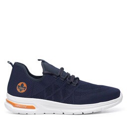 Rieker Sneakersy Rieker B7376-15 Modrá