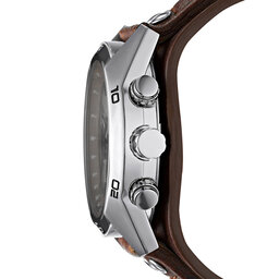 

Годинник Fossil Coachman CH2565 Dark Brown/Silver/Steel, Коричневий