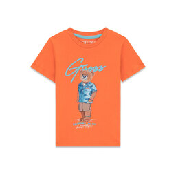 Guess Guess T-Shirt N6GI04 K8HM4 Orange Regular Fit