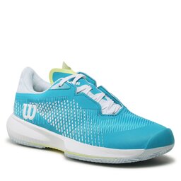 Wilson Chaussures Wilson Kaos Swift 1.5 Clay W WRS331090 Algiers Blue/White/Snny Lime