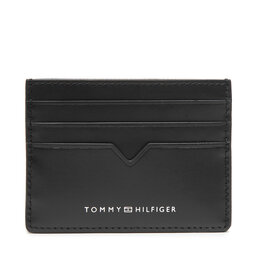 Tommy Hilfiger Puzdro na kreditné karty Tommy Hilfiger Th Modern Leather Cc Holder AM0AM10616 BDS