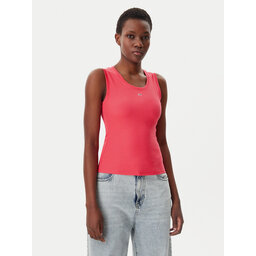 Tommy Jeans Tommy Jeans Top Essential DW0DW20673 Rosa Slim Fit