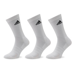 adidas Șosete Înalte Unisex adidas Cushioned Crew Socks 3 Pairs HT3446 Alb